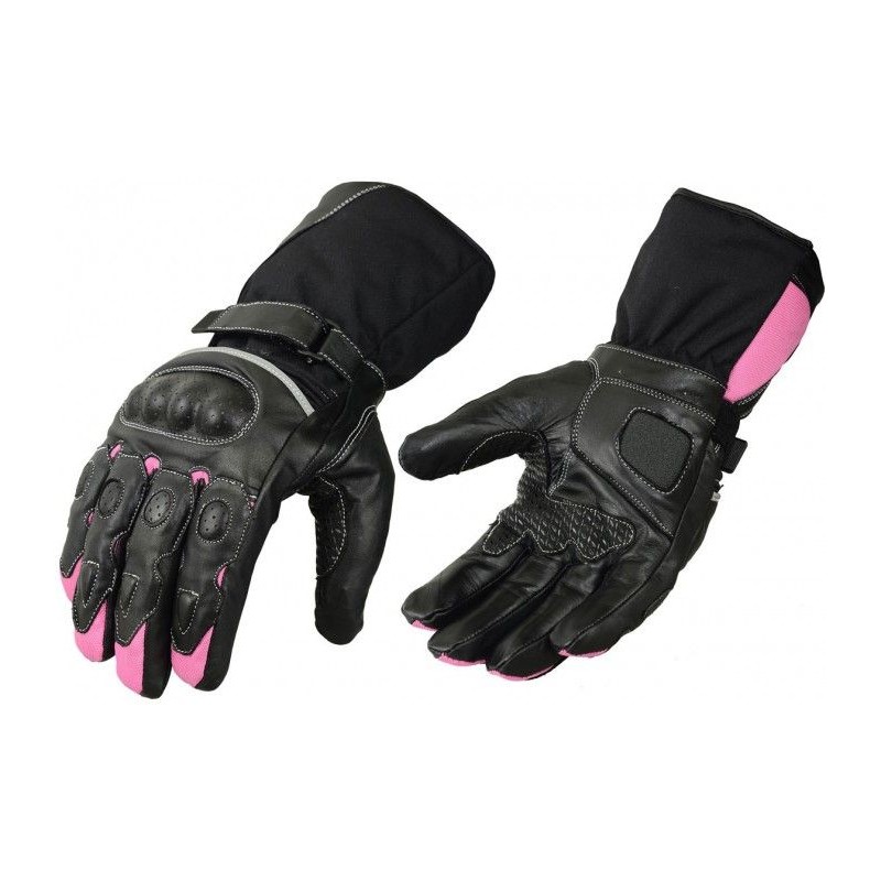 Las mejores ofertas en Motocicleta Moto De Nieve Mujer Rosa y guantes para  Deportes motorizados