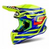 CASCO AIROH TWIST CAIROLI QATAR YELLOW GLOSS