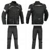 TRAJE DE CORDURA DE HOMBRE COMPUESTO POR CHAQUETA LVR66-HIGHWAY + PANTALONES UNISEX LVR70-HIGHWA USO INVIERNO VERANO LOVO®