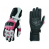 GUANTES DE PIEL PARA MOTO LVX23-RACER / (MUJER)s con protecciones unisex MARCA LOVO