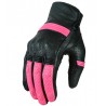 GUANTES DE VERANO PARA MOTO LVX43-RACER / (MUJER) con protecciones de verano MARCA LOVO