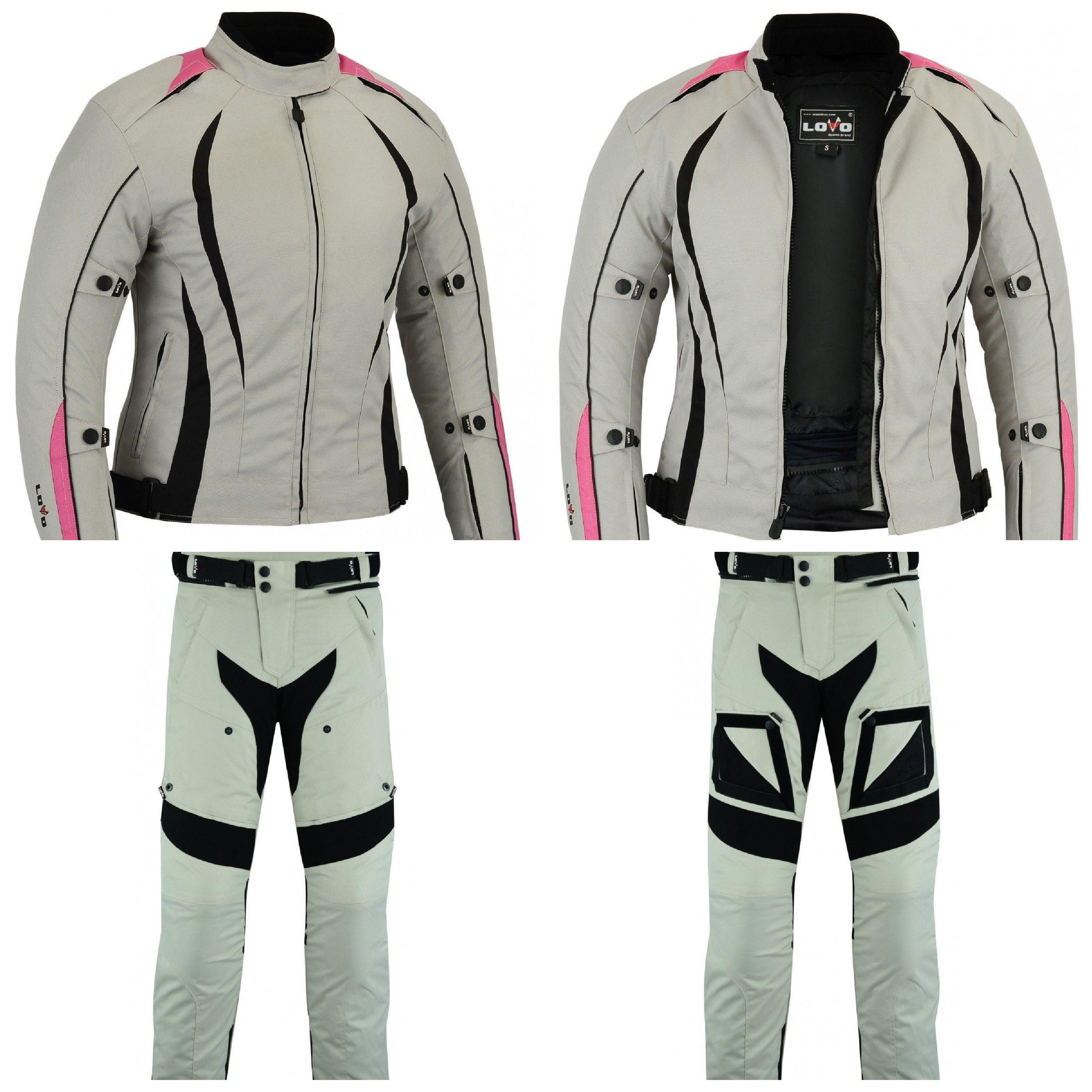 LvN73-Bold / Chaqueta Corta para Moto (Mujer)