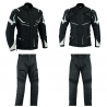 TRAJE DE CORDURA DE HOMBRE COMPUESTO POR CHAQUETA 3/4 TRICAPA DE TODA ESTACIÓN LVE46-AFRIC+PANTALONES UNISEX LVR70-HIGHWAY LOVO®