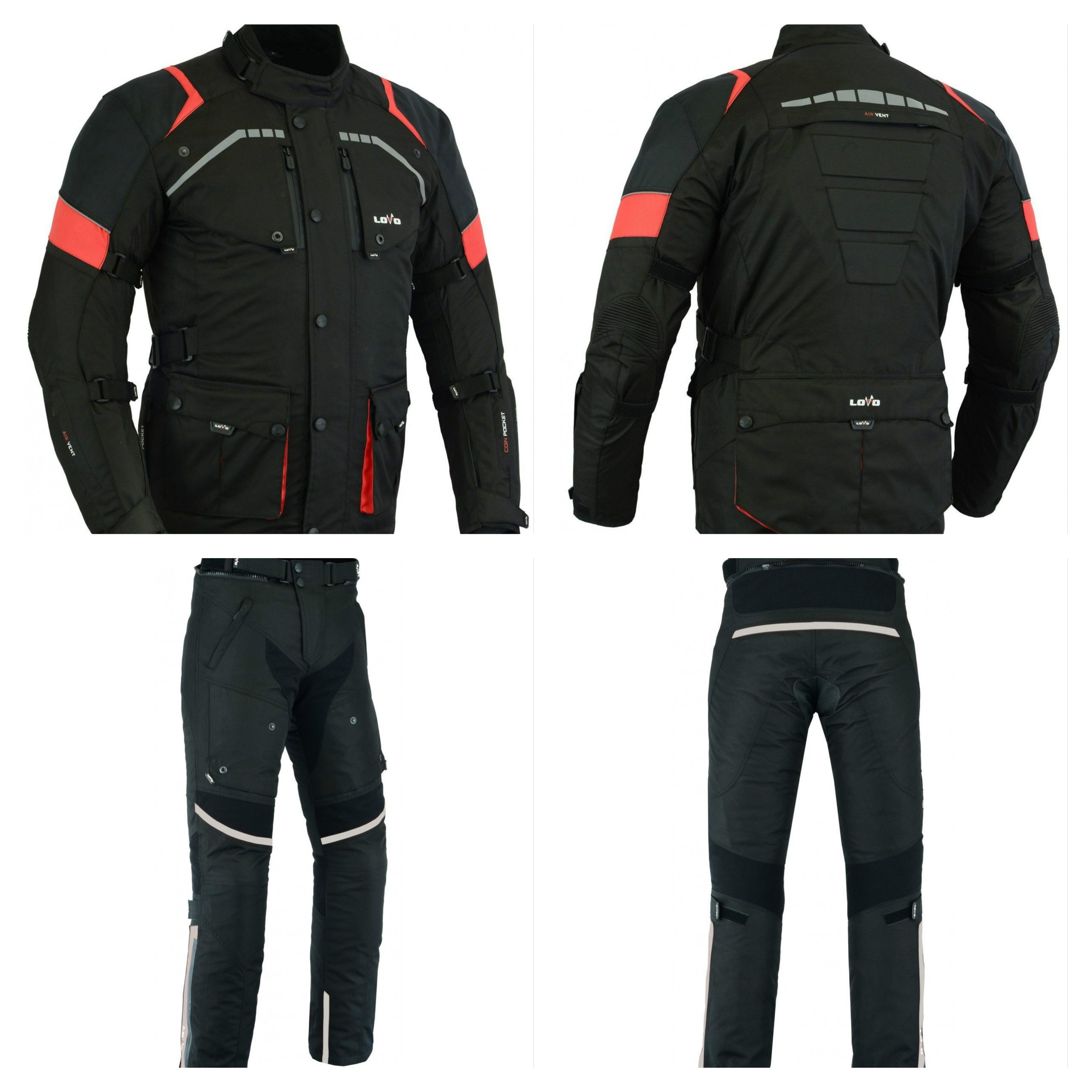 CHAQUETA DE CORDURA ¾ PARA MOTO HOMBRE LVR68-HIGHWAY - TODO PARA TI Y TU  MOTO