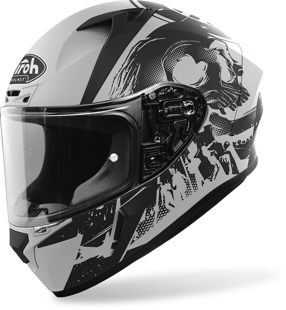 Airoh Casco Integral Moto Airoh Valor Negro Mate TALLA XS Black Matt Helmet Casque 