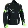 CHAQUETA DE CORDURA DE MUJER TRICAPA 3/4 DE TODA ESTACIÓN PARA MOTO LVE58-AFRIC MARCA LOVO®