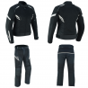 TRAJE DE CORDURA DE MUJER COMPUESTO POR CHAQUETA TRICAPA PERFORADA DE VERANO ENTRETIEMPO PRIMAVERA+PANTALONES LVK36-PRIME LOVO®