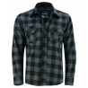 CAMISA ARAMIDA DE CUADROS PARA MOTO LVKP24_SCOT (UNISEX) LOVO®