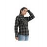 CAMISA ARAMIDA DE CUADROS PARA MOTO LVKP34_SCOT (MUJER) LOVO®