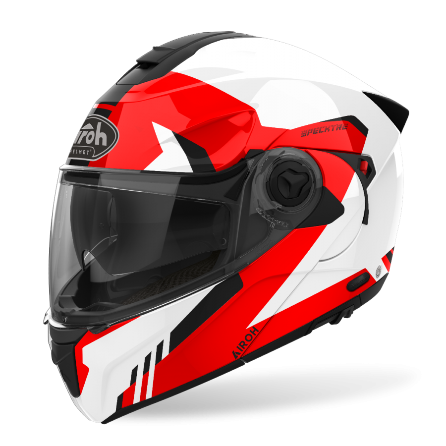 Casco best sale modular rojo