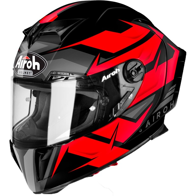 CASCO AIROH GP550 S WANDER ROJO MATE TODO PARA TI Y TU MOTO