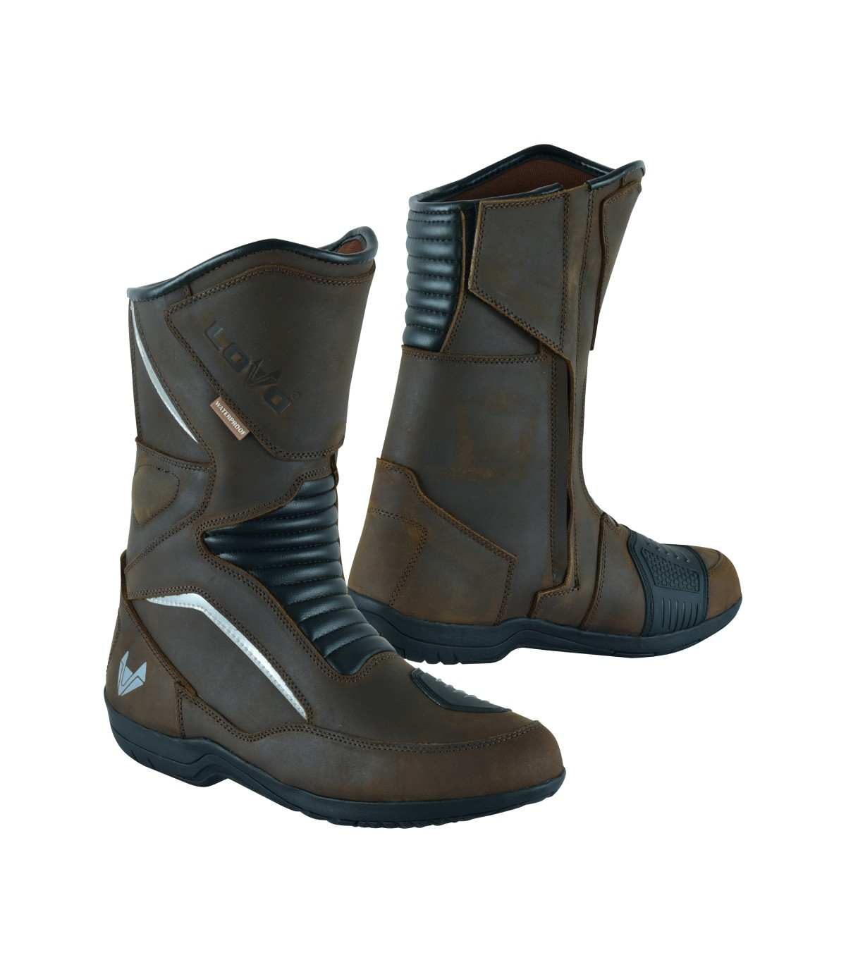 BOTAS PARA MOTO CUSTOM UNISEX LVC80-CUSTOM MARCA LOVO® - TODO PARA TI Y TU  MOTO