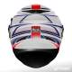 Casco integral airoh Movement con doble visera, color rojo