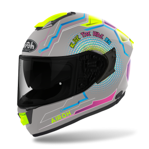 CASCO INTEGRAL AIROH ST.501 POWER MATT