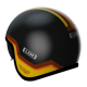 Casco Lem Sport Ece Bultaco Marron Amarillo