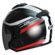 CASCO LEM QUICK ROJO NEGRO