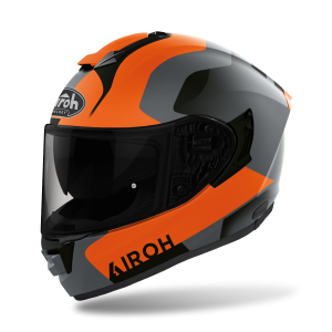 CASCO AIROH ST.501 MUELLE NARANJA MATE