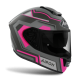 CASCO AIROH INTEGRAL ST.501 CUADRADO ROSA MATE