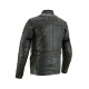 CHAQUETA DE CUERO LVZC68-VINTAGE PARA MOTO DE LONGITUD 3/4 (UNISEX) LOVO®