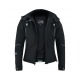 CHAQUETA DE MOTO MUJER SOFTSHELL CON PROTECCIONES Y CAPUCHA DESMONTABLE LVE16-NORTH LOVO®