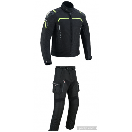 TRAJE DE CORDURA DE HOMBRE COMPUESTO POR CHAQUE TALvF2F-Flex+ PANTALONES UNISEX LvF3B-CargoFlex USO INVIERNO VERANO LOVO®