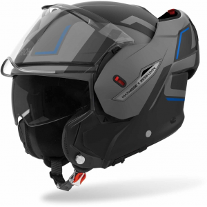 CASCO AIROH MODULAR MATHISSE II AZUL GENIUS MATE