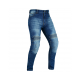 PANTALOMES VAQUEROS UNISEX DE MOTO REFORZADOS CON PROTECCIONES CE RESISTENTES A LA ABRASIÓN, PROTECCIONES DESMONTABLES
