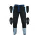 PANTALOMES VAQUEROS UNISEX DE MOTO REFORZADOS CON PROTECCIONES CE RESISTENTES A LA ABRASIÓN, PROTECCIONES DESMONTABLES