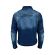 CHAQUETA VAQUERA UNISEX DE MOTO LVJ2F-URBAN / REFORZADA CON PROTECCIONES CE – ANTI ABRASIÓN, PROTECCIONES DESMONTABLES LOVO®