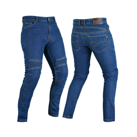 PANTALOMES VAQUEROS UNISEX DE MOTO REFORZADOS CON PROTECCIONES CE RESISTENTES A LA ABRASIÓN, PROTECCIONES DESMONTABLES LOVO®