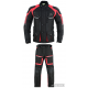 TRAJE DE CORDURA DE HOMBRE COMPUESTO POR CHAQUETA PREMIUM 3/4 DE TRES CAPAS, APTA Y PANTALONES PREMIUM UNISEX LOVO®
