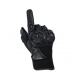 GUANTES DE MOTO DE VERANO EN CUERO Y MALLA (UNISEX) LVTS30-AEROFLOW / LOVO®