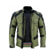 CHAQUETA DE MOTO 3/4 DE TRES CAPAS PREMIUM PARA TODAS LAS ESTACIONES LVA42CG_AFRIC-PRO / (PARA HOMBRE) LOVO®