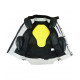 CHAQUETA DE MOTO 3/4 DE TRES CAPAS PREMIUM PARA TODAS LAS ESTACIONES LVA42CG_AFRIC-PRO / (PARA HOMBRE) LOVO®