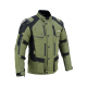 CHAQUETA DE MOTO 3/4 DE TRES CAPAS PREMIUM PARA TODAS LAS ESTACIONES LVA42CG_AFRIC-PRO / (PARA HOMBRE) LOVO®