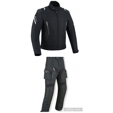 TRAJE DE CORDURA DE HOMBRE COMPUESTO POR CHAQUE LVF2BC-FLEX + PANTALONES UNISEX LVF3B-CARGOFLEX USO INVIERNO VERANO LOVO®