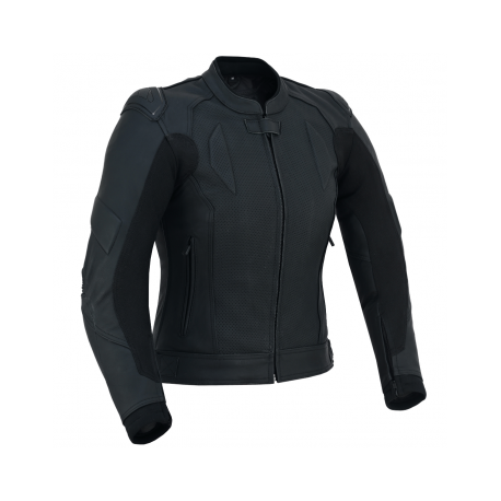 CHAQUETA DE CUERO PARA MOTO (MUJER LVX6R-RACER /LOVO®