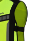 Chaleco de Moto de Alta Visibilidad de Doble Capa – Reflectante, Amarillo