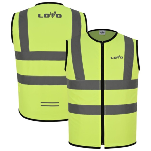 Chaleco Básico de Alta Visibilidad LOVO, Amarillo Fluorescente LOVO®