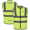 Chaleco Básico de Alta Visibilidad LOVO, Amarillo Fluorescente LOVO®