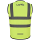Chaleco Básico de Alta Visibilidad LOVO, Amarillo Fluorescente LOVO®