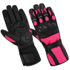 Guantes de invierno para moto de mujer – Impermeables Certificados CE Nivel 1 EN 13594:2015 // LvZt93-Fire LOVO®